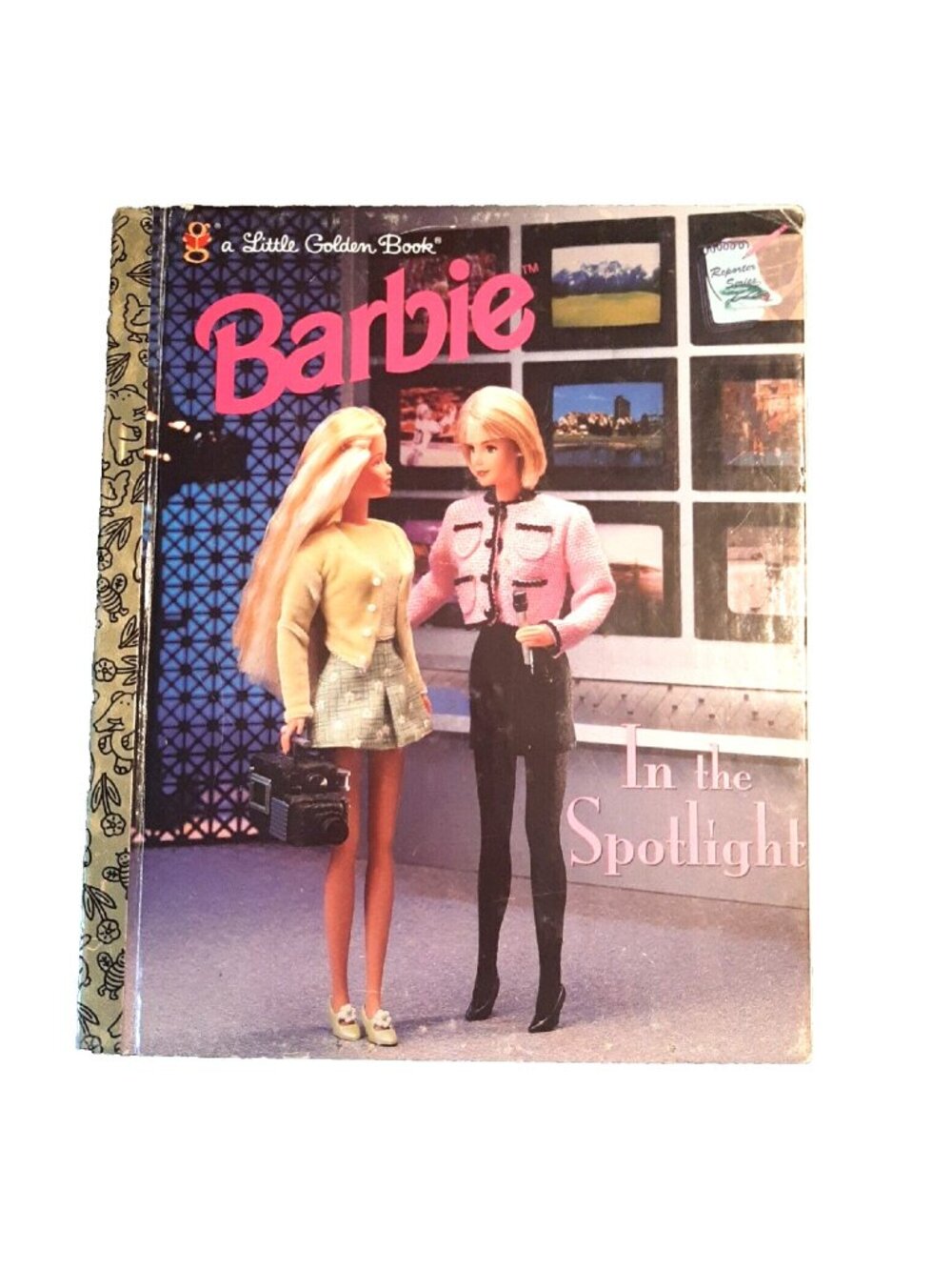 "Barbie In the Spotlight" First Edition 1998 A Little Golden Book